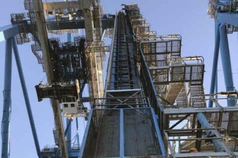 Passenger Lift Steel Structure Design for Malta Freeport